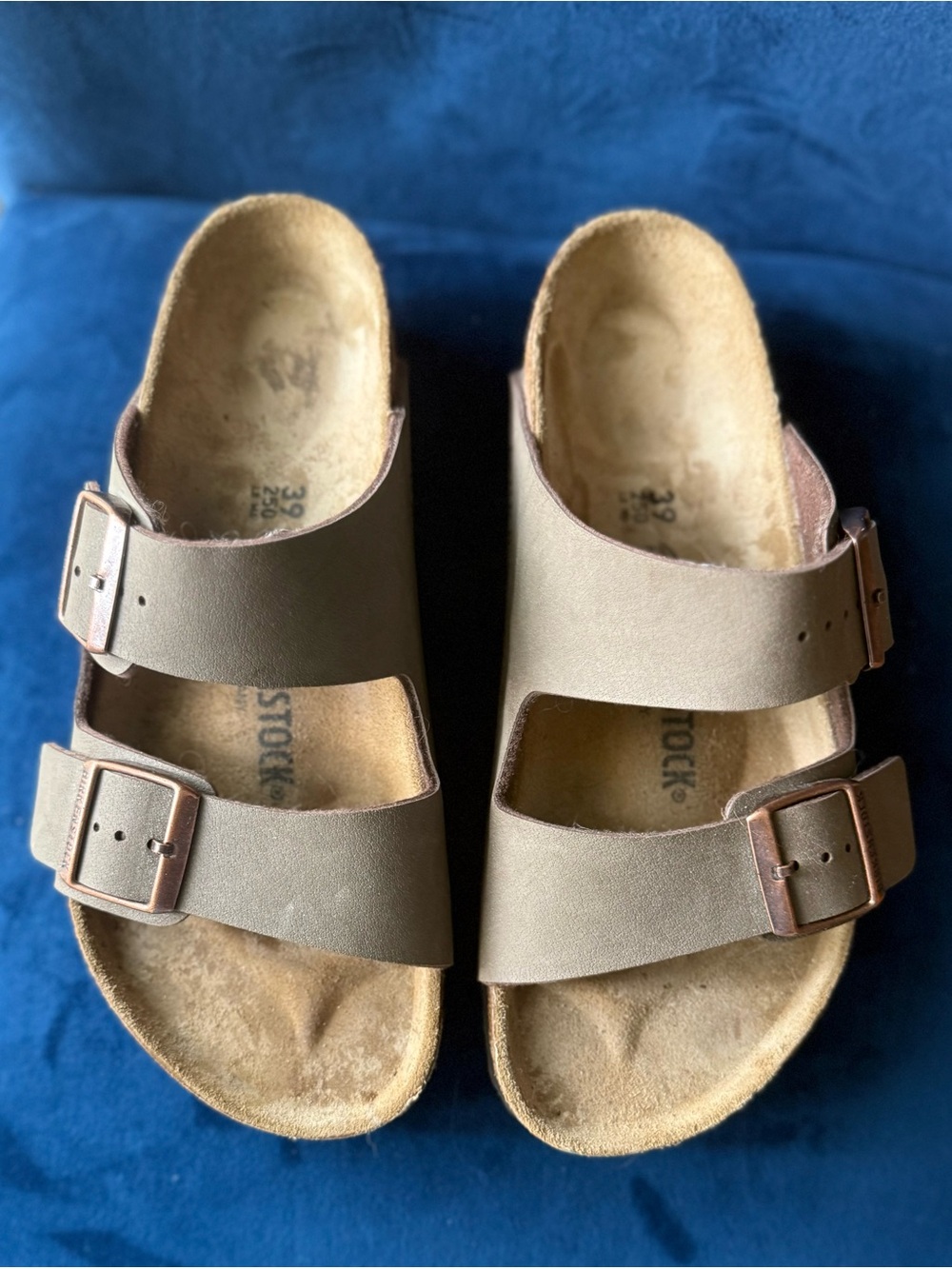 Birkenstock Arizona Two-Strap Sandals in Brown